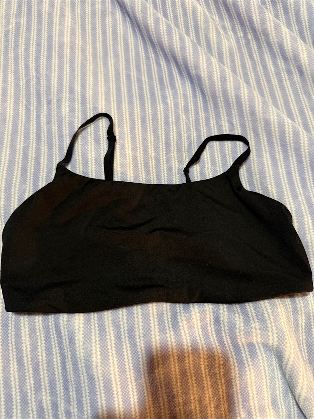 Victoria's Secret Black Spaghetti-Strap Bralette